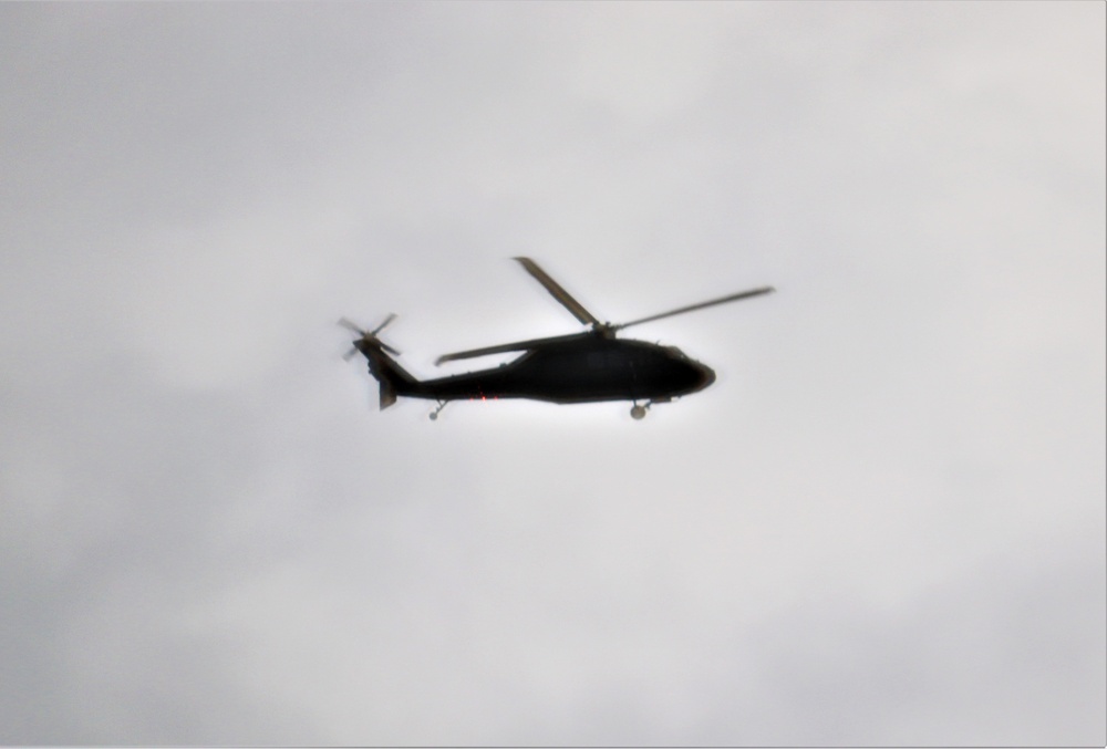 UH-60 Black Hawk training operations at Fort McCoy