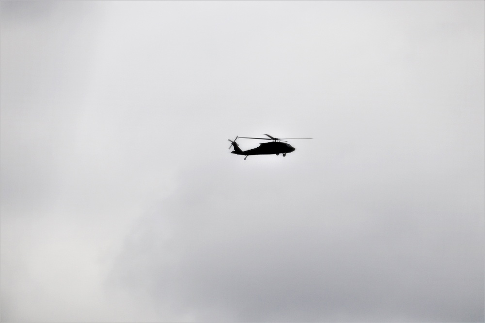 UH-60 Black Hawk training operations at Fort McCoy