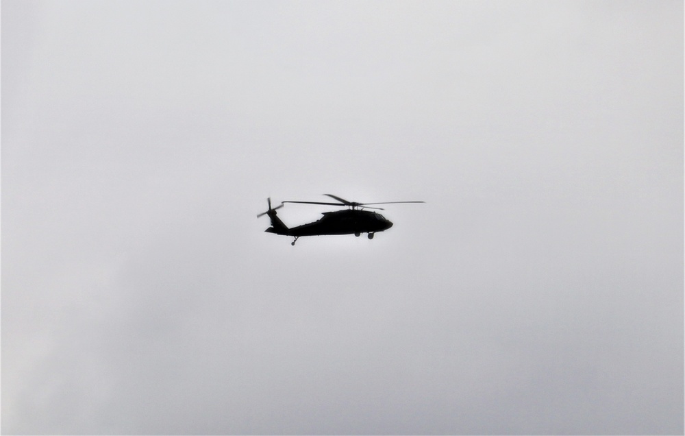 UH-60 Black Hawk training operations at Fort McCoy