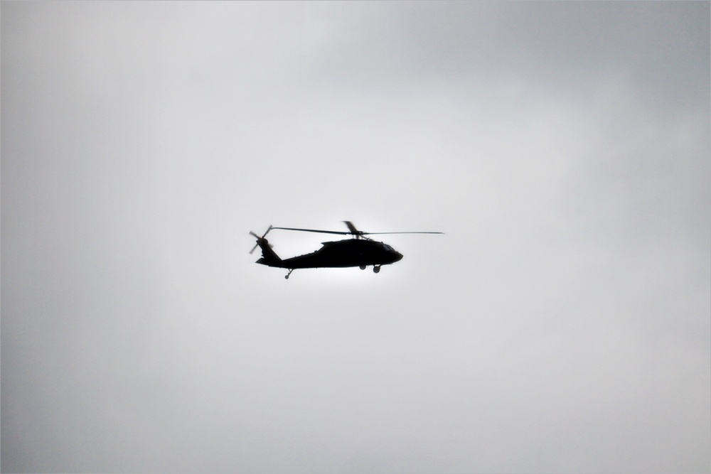 UH-60 Black Hawk training operations at Fort McCoy