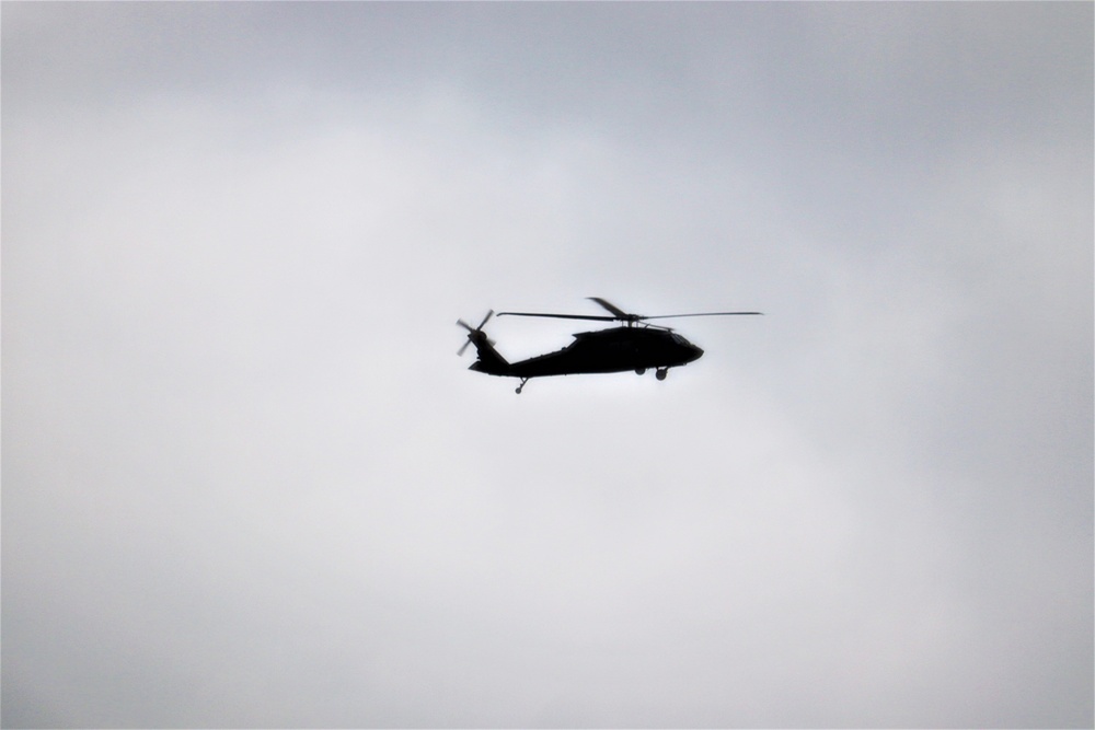 UH-60 Black Hawk training operations at Fort McCoy