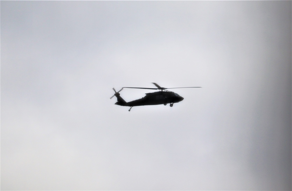 UH-60 Black Hawk training operations at Fort McCoy