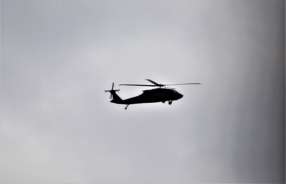 UH-60 Black Hawk training operations at Fort McCoy