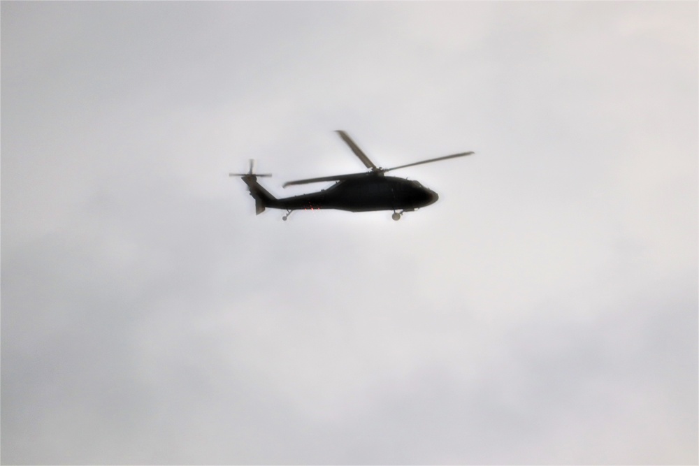 UH-60 Black Hawk training operations at Fort McCoy