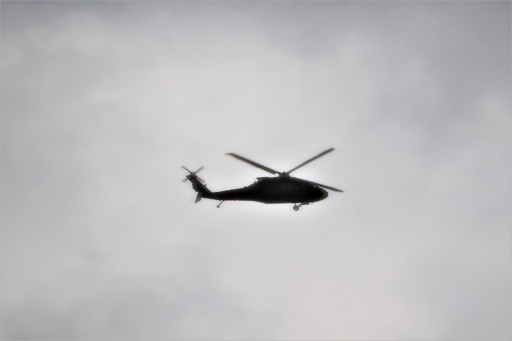 UH-60 Black Hawk training operations at Fort McCoy