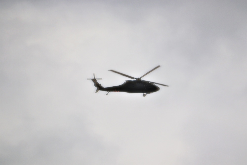 UH-60 Black Hawk training operations at Fort McCoy
