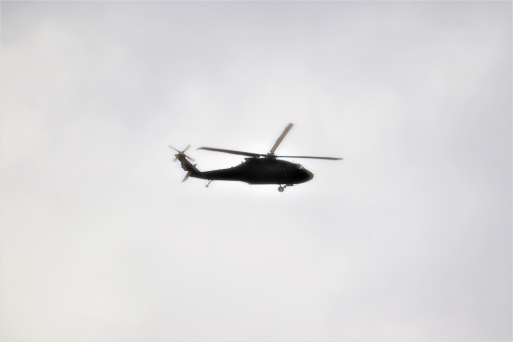 UH-60 Black Hawk training operations at Fort McCoy