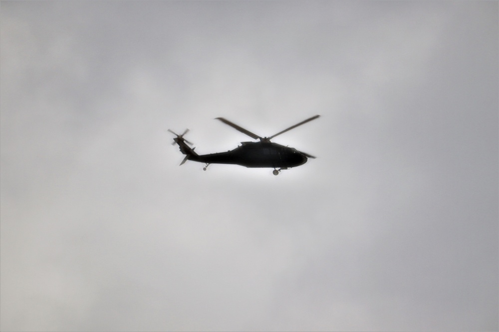 UH-60 Black Hawk training operations at Fort McCoy