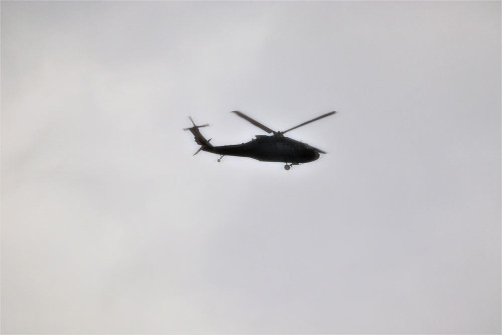 UH-60 Black Hawk training operations at Fort McCoy
