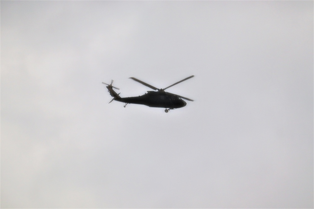 UH-60 Black Hawk training operations at Fort McCoy