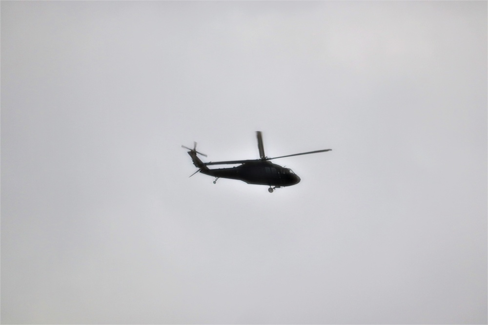 UH-60 Black Hawk training operations at Fort McCoy