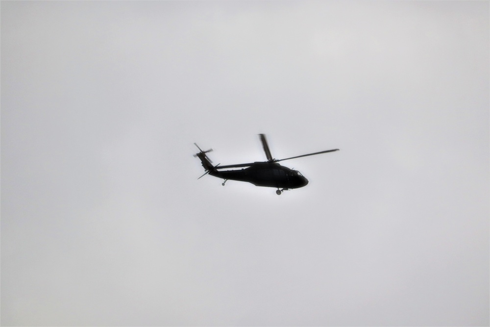 UH-60 Black Hawk training operations at Fort McCoy