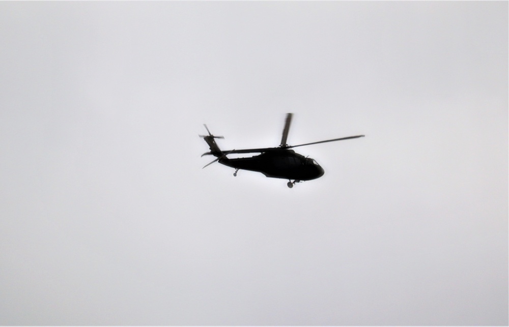 UH-60 Black Hawk training operations at Fort McCoy