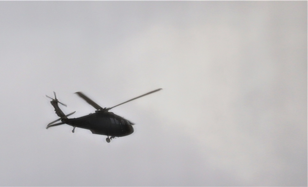 UH-60 Black Hawk training operations at Fort McCoy