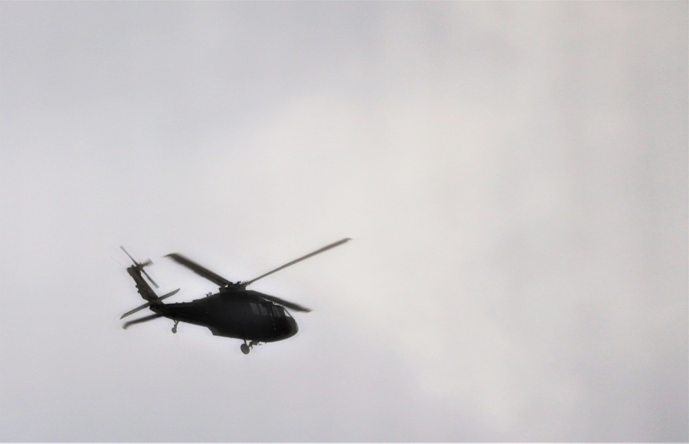 UH-60 Black Hawk training operations at Fort McCoy