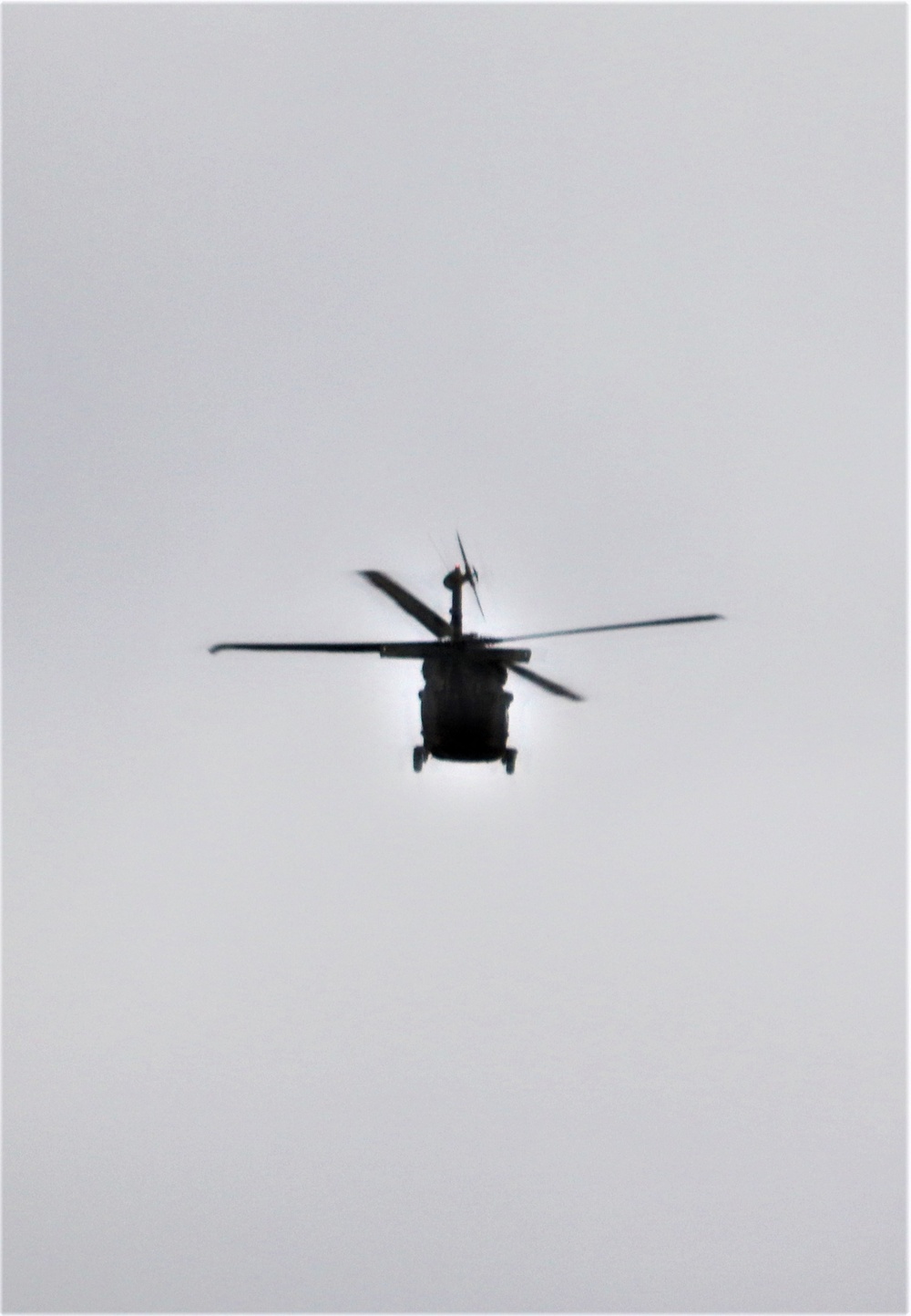 UH-60 Black Hawk training operations at Fort McCoy