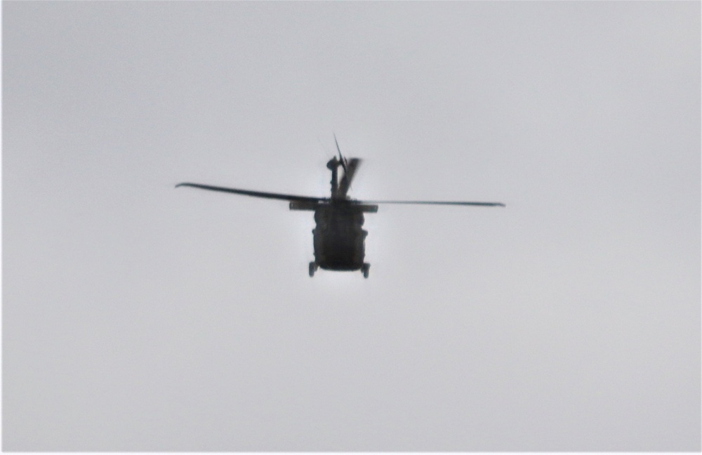 UH-60 Black Hawk training operations at Fort McCoy