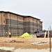 January 2024 barracks construction at Fort McCoy