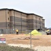 January 2024 barracks construction at Fort McCoy