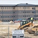 January 2024 barracks construction at Fort McCoy