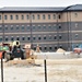 January 2024 barracks construction at Fort McCoy