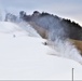 Snowmaking at Fort McCoy's Whitetail Ridge Ski Area