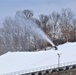 Snowmaking at Fort McCoy's Whitetail Ridge Ski Area