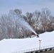 Snowmaking at Fort McCoy's Whitetail Ridge Ski Area