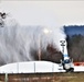 Snowmaking at Fort McCoy's Whitetail Ridge Ski Area