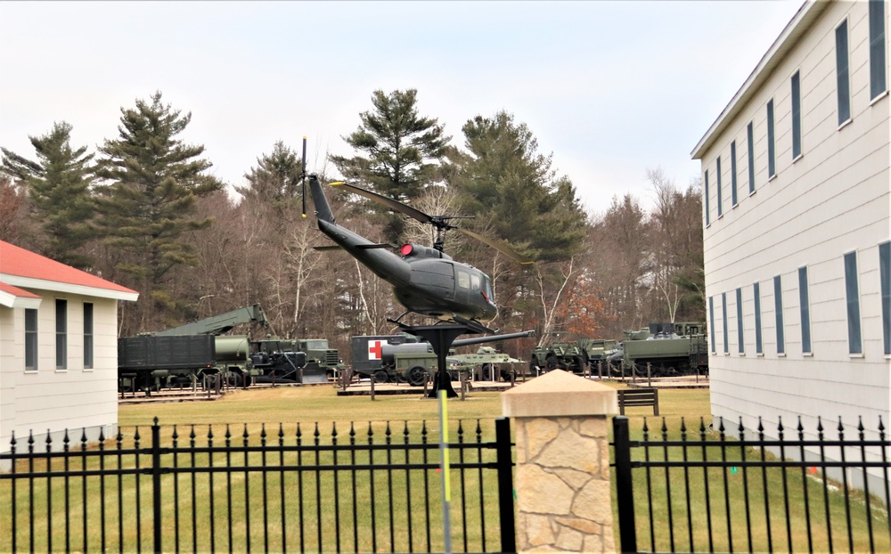 January 2024 views of Fort McCoy's Equipment Park