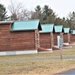 Cabins at Fort McCoy's Pine View Campground