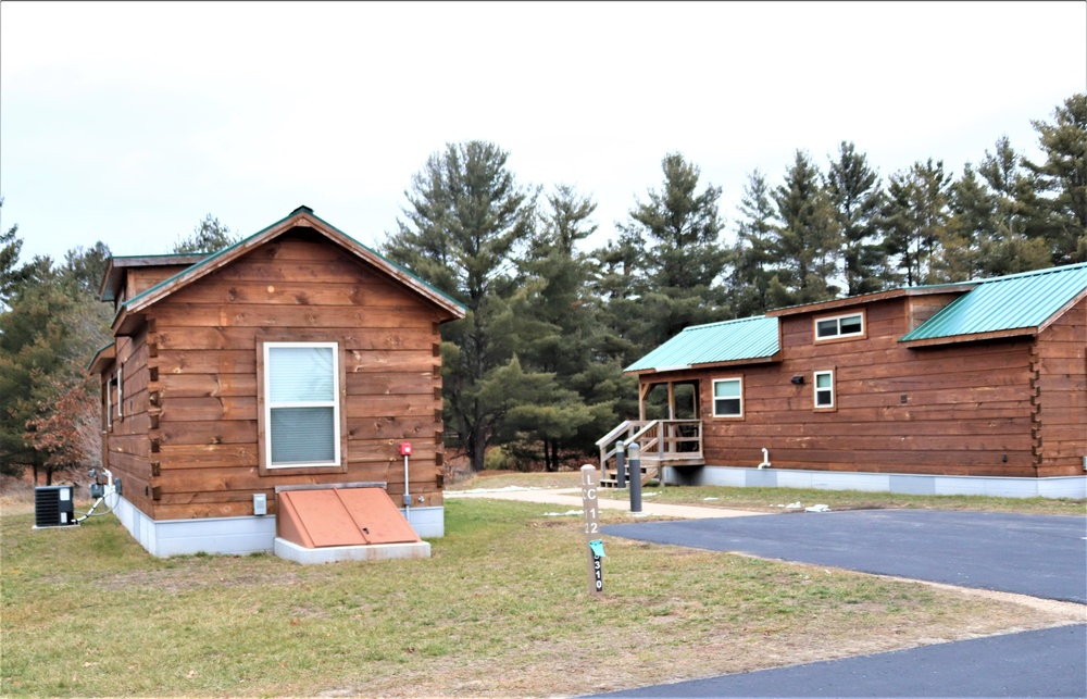 Cabins at Fort McCoy's Pine View Campground