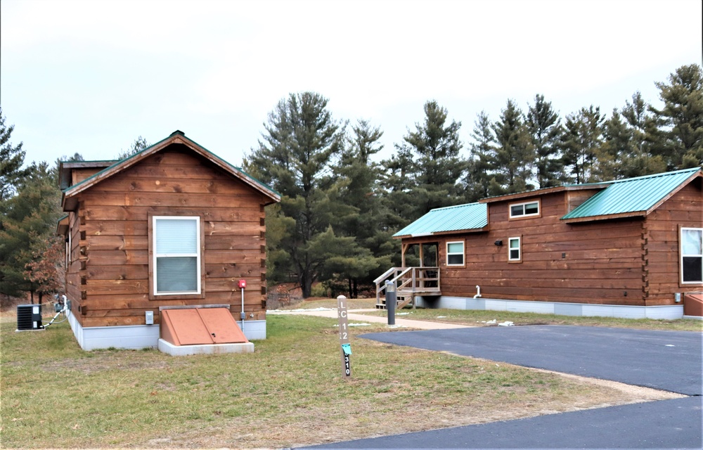 Cabins at Fort McCoy's Pine View Campground