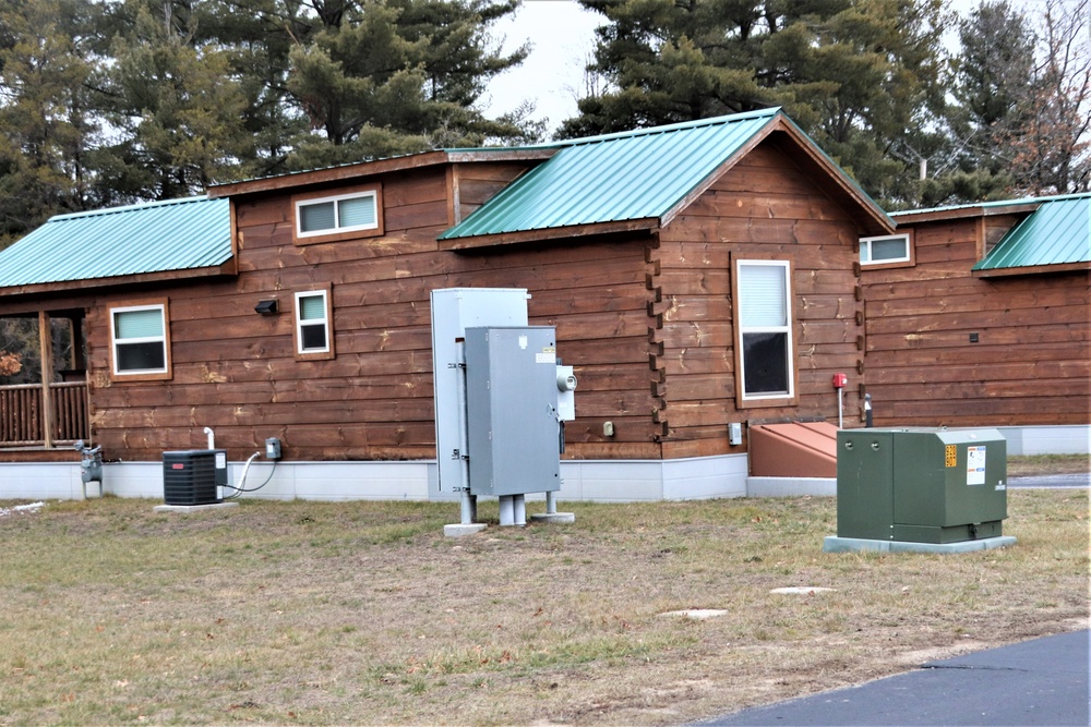 Cabins at Fort McCoy's Pine View Campground