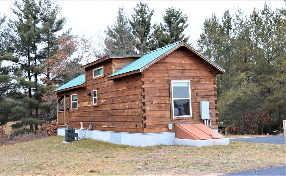 Cabins at Fort McCoy's Pine View Campground