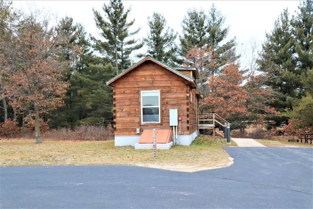 Cabins at Fort McCoy's Pine View Campground