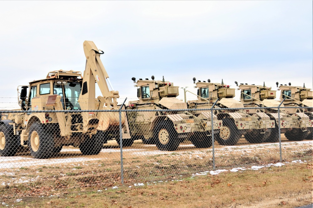 January 2024 training operations at Fort McCoy