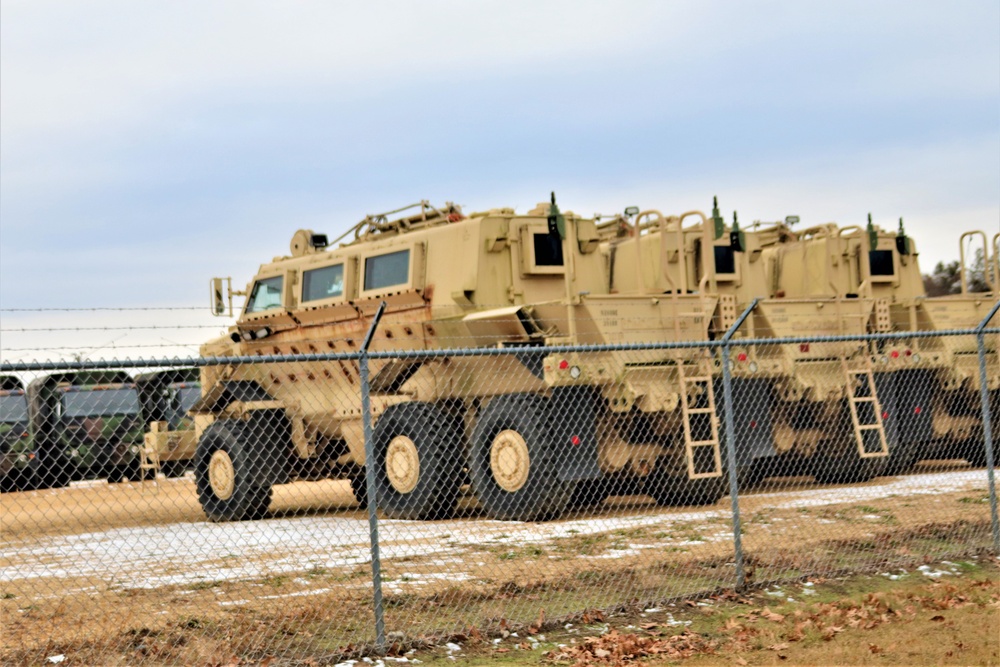 January 2024 training operations at Fort McCoy