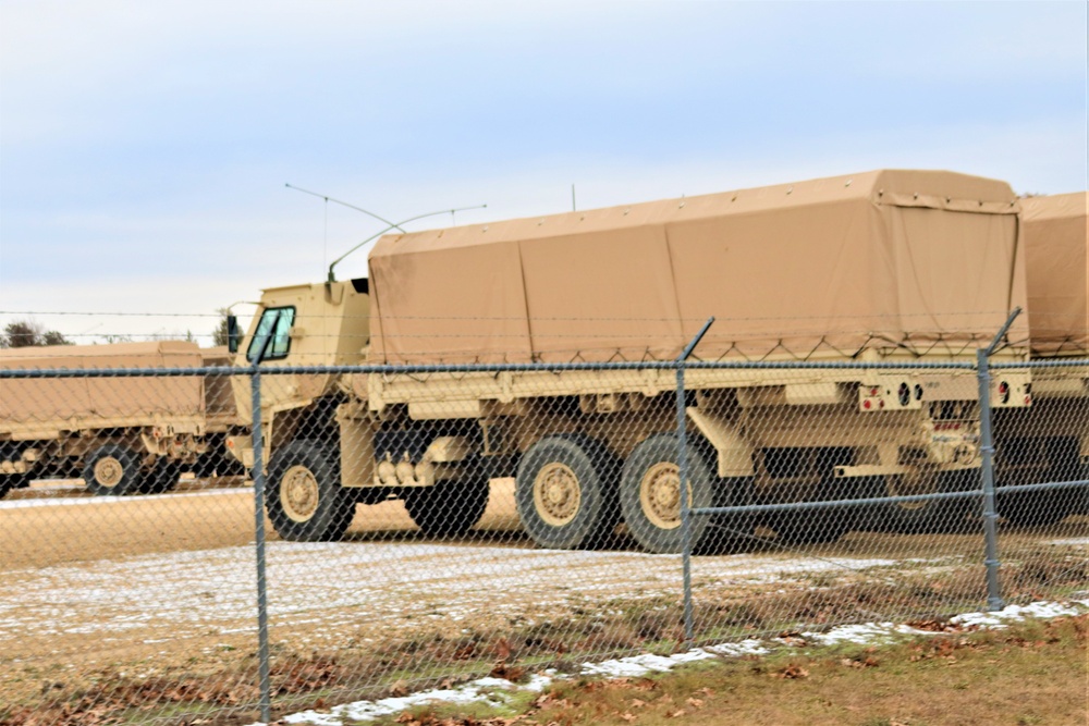 January 2024 training operations at Fort McCoy