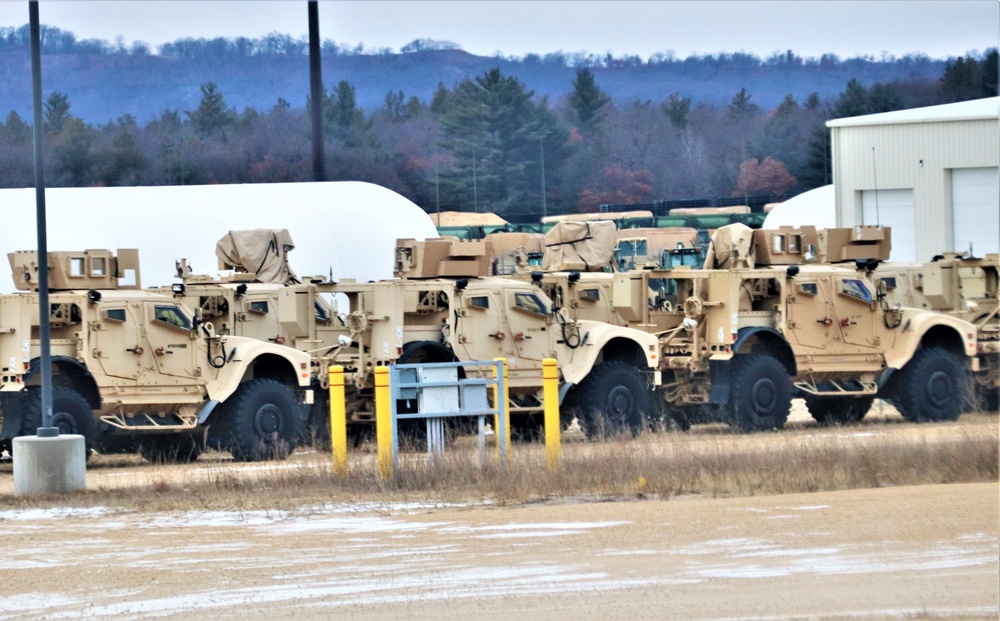 January 2024 training operations at Fort McCoy