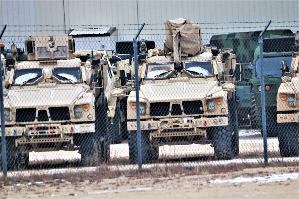 January 2024 training operations at Fort McCoy