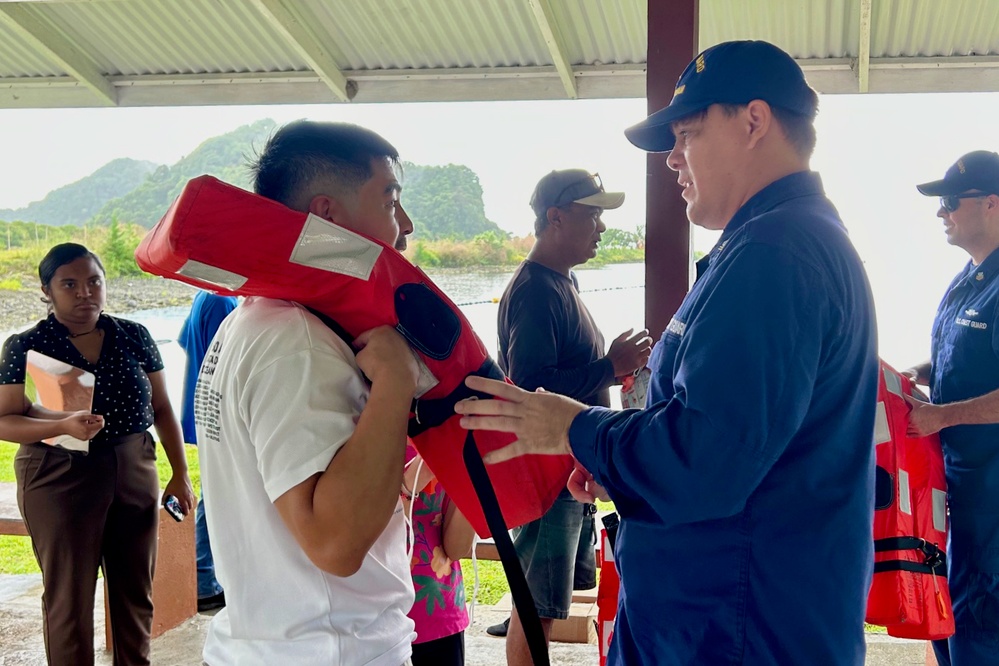 U.S. Coast Guard team advances maritime safety in Palau with workshops and equipment donation