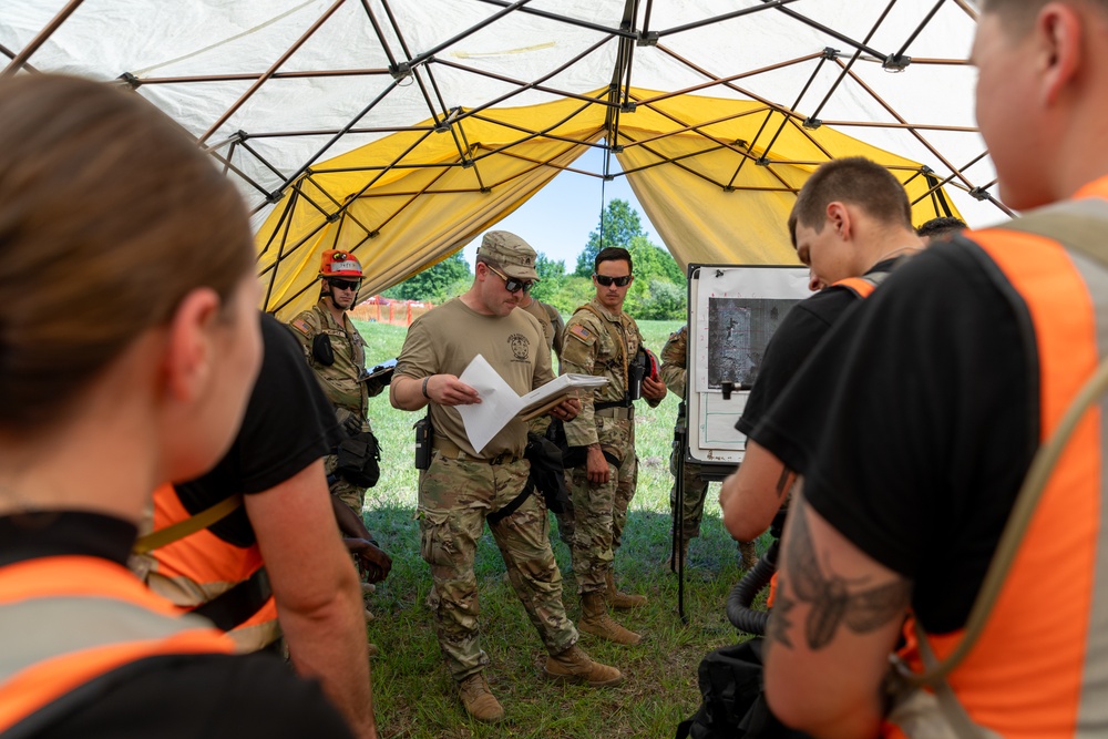 Ohio National Guard Homeland Response Force undergoes external evaluation
