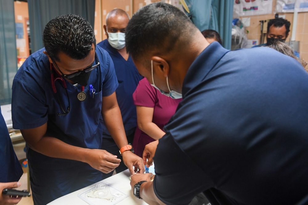 Pacific Partnership 2024-1: Medical Training at Belau National Hospital