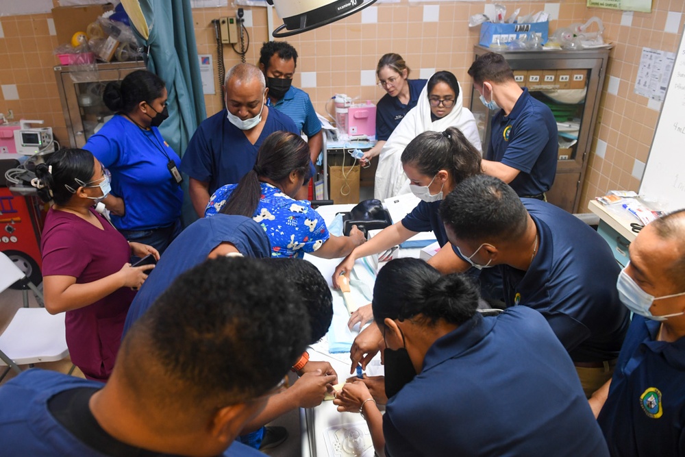 Pacific Partnership 2024-1: Medical Training at Belau National Hospital