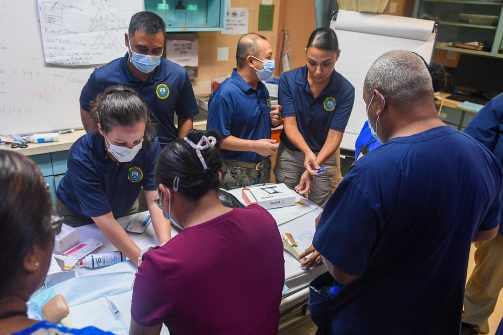 Pacific Partnership 2024-1: Medical Training at Belau National Hospital