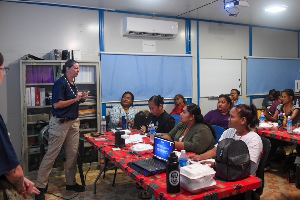 Pacific Partnership 2024-1: Behavioral Health Training at Belau National Hospital