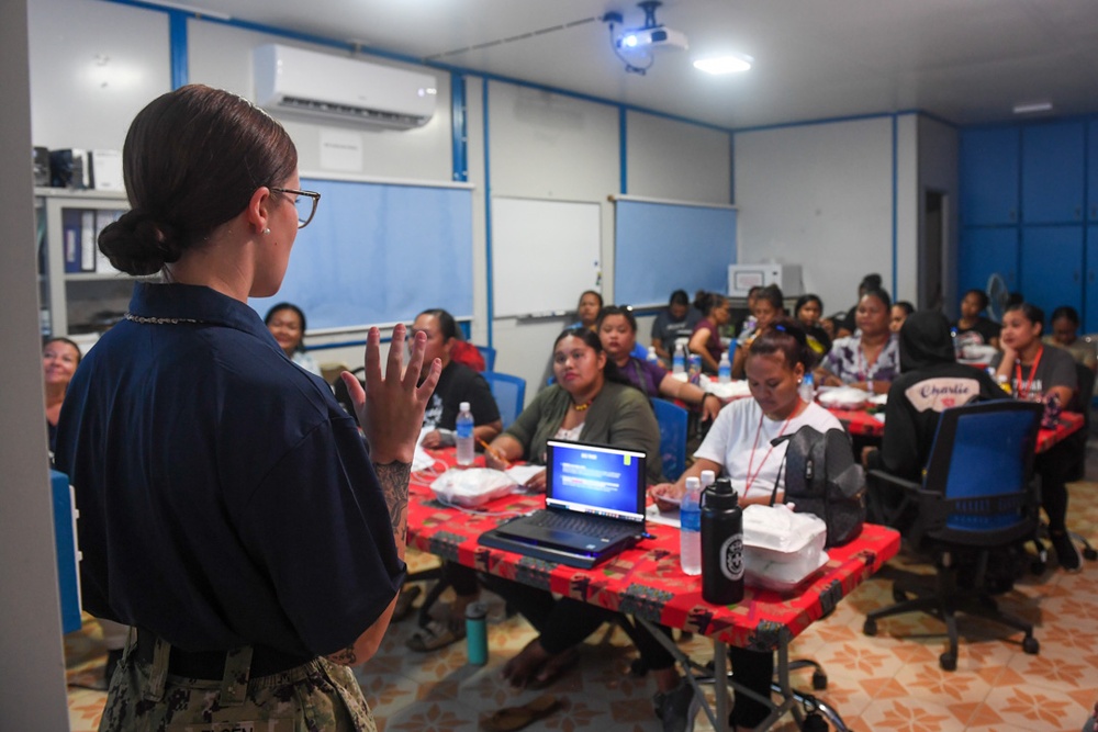 Pacific Partnership 2024-1: Behavioral Health Training at Belau National Hospital