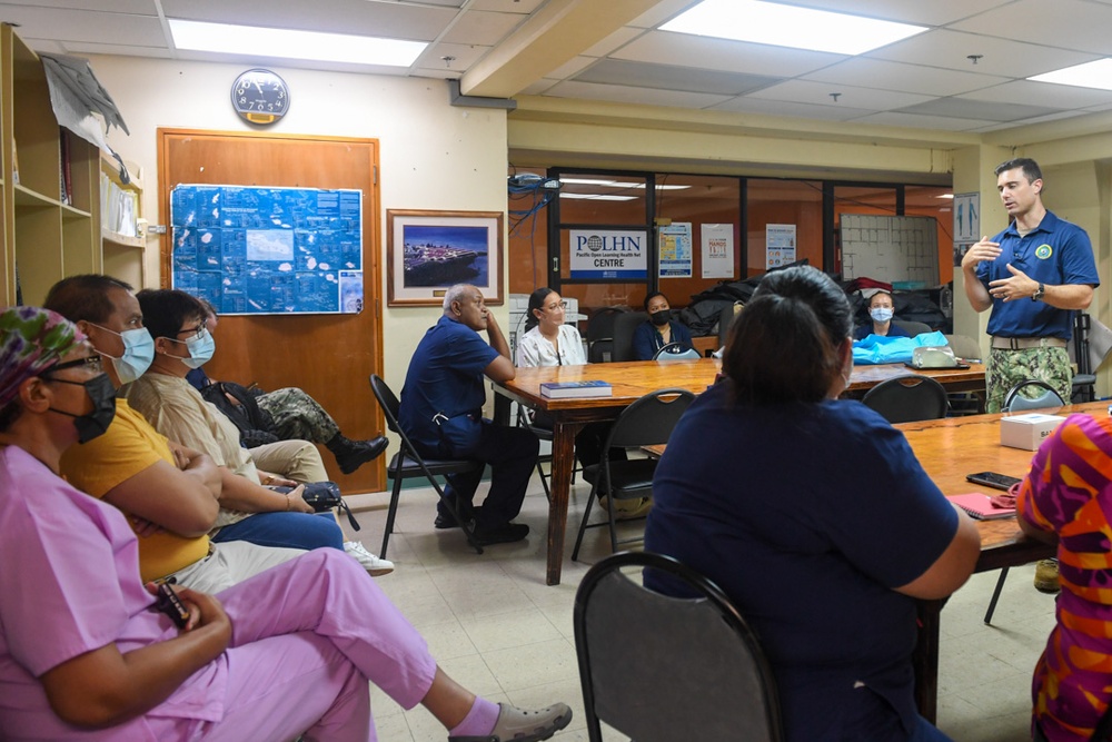 Pacific Partnership 2024-1: Ultrasonography Training at Belau National Hospital