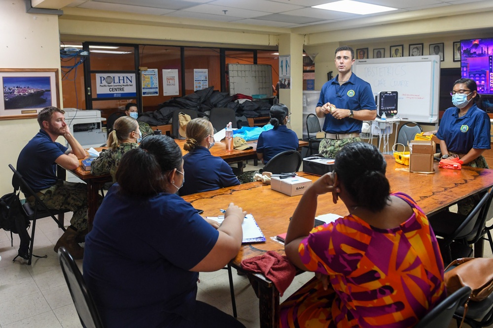 Pacific Partnership 2024-1: Ultrasonography Training at Belau National Hospital